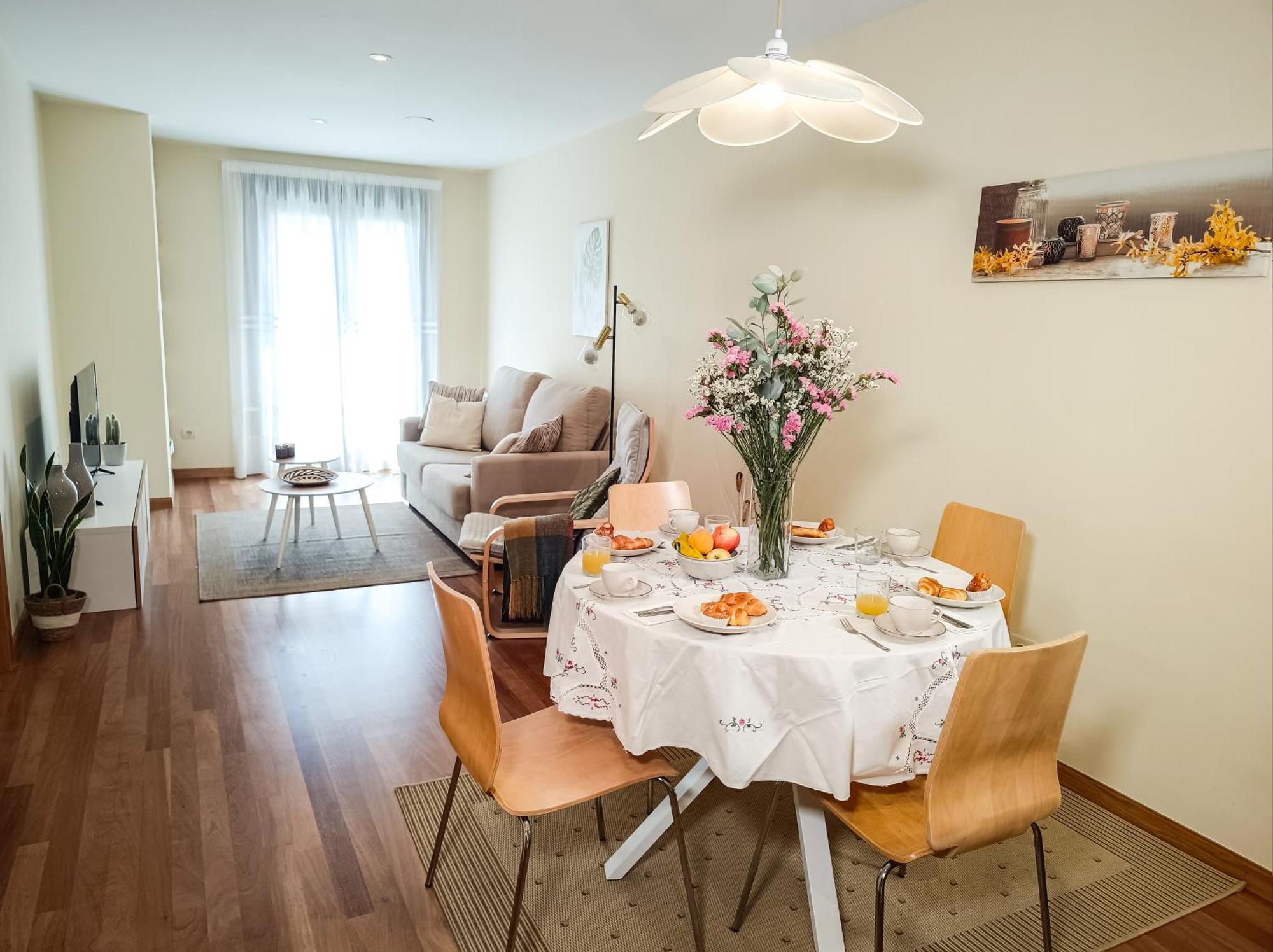 Ferienwohnung Burgo Loft Lerez A 5 Min De La Zona Monumental Pontevedra Exterior foto